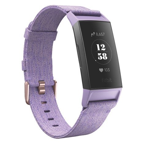 Fitbit Charge 3 kroki i monitorowanie dystansu Opaska fitness NFC OLED Monitor pracy serca Monitorowanie aktywności 24/7 Wodoodp